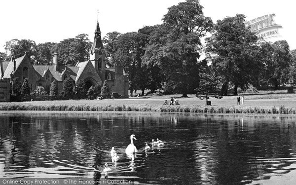 Photo of Newstead Abbey, Great Lake 1949