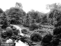 Japanese Water Gardens c.1955, Newstead Abbey