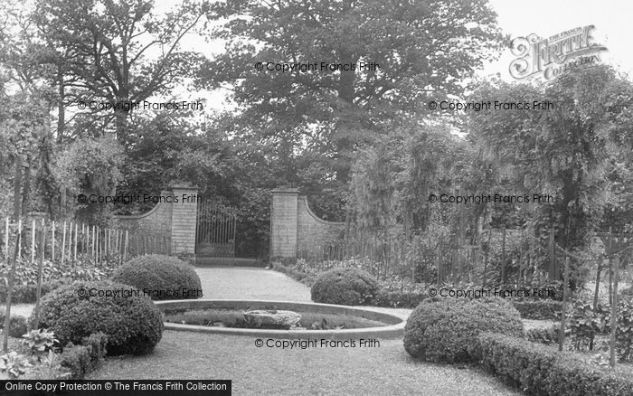 Photo of Newstead Abbey, Kitchen Garden c.1955