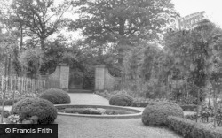 Kitchen Garden c.1955, Newstead Abbey