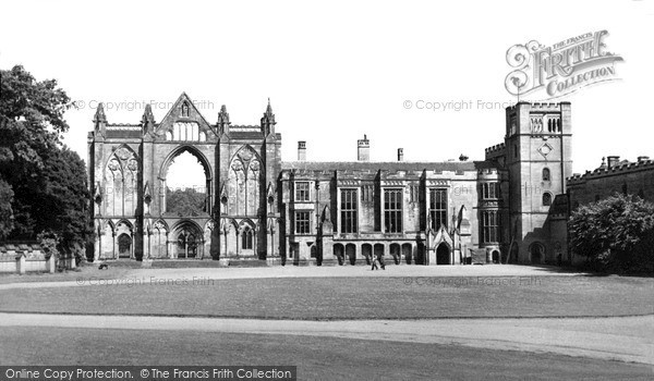 Photo of Newstead Abbey, The Dukeries c.1955