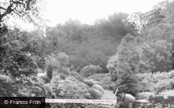 The Rock Gardens c.1955, Newstead Abbey