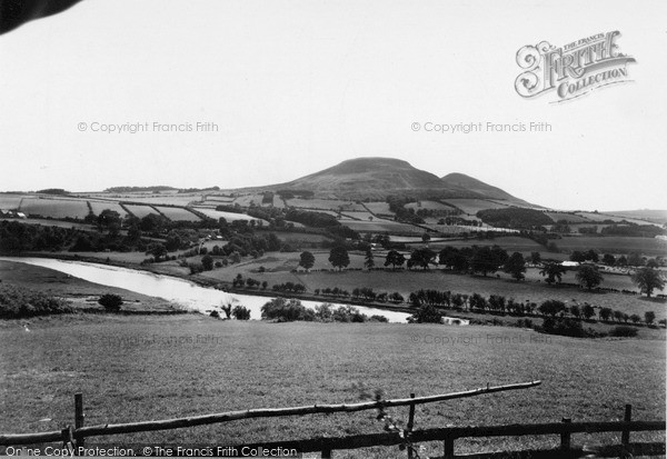 Photo of Newstead, And Eildon Hills c.1955