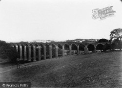 Leaderfoot Viaduct c.1955, Newstead