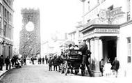 A Coach At The Globe Hotel 1906, Newton Abbot