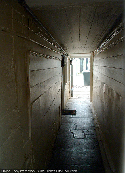 Photo of Newton Abbot, A Remaining Court Of Wolborough Street 2004