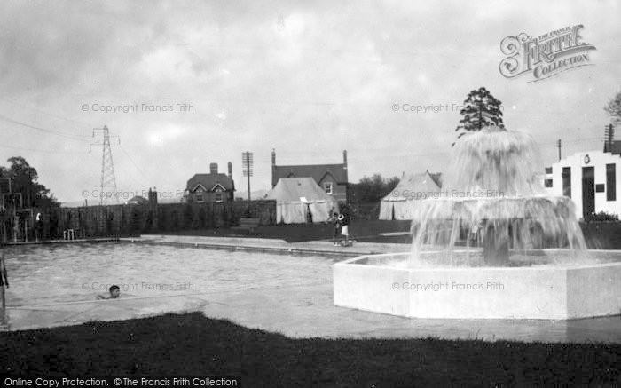 Photo of Newton Abbot, Bathing Pool 1938