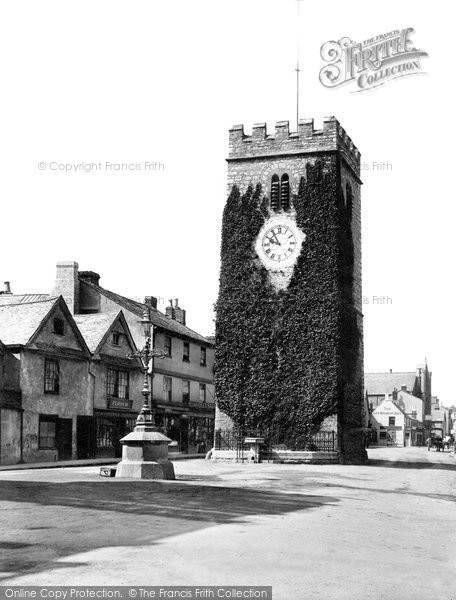 Photo of Newton Abbot, Clock Tower 1898