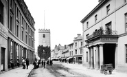Clock Tower And Globe Hotel 1890, Newton Abbot
