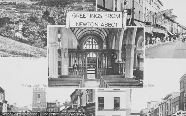 Photo of Newton Abbot, Composite c.1925