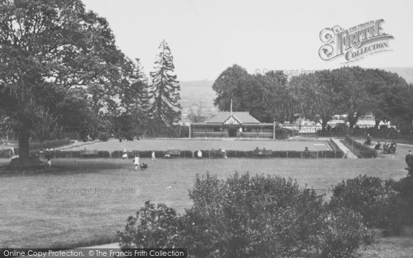 Photo of Newton Abbot, Courtenay Park 1930