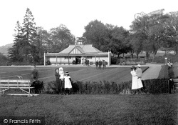 Courtenay Park Bowling Green 1910, Newton Abbot