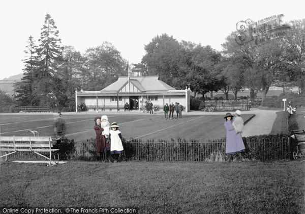 Photo of Newton Abbot, Courtenay Park Bowling Green 1910