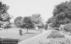 Courtenay Park c.1955, Newton Abbot