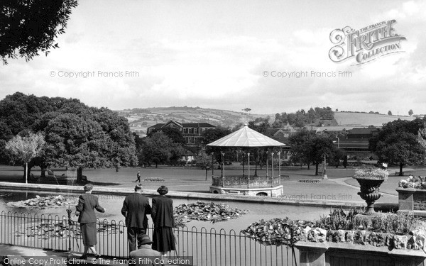 Photo of Newton Abbot, Courtenay Park c.1955