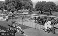 Courtenay Park, The Fishpond 1922, Newton Abbot