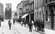 Courtenay Street 1895, Newton Abbot