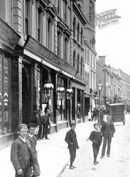Courtenay Street 1895, Newton Abbot