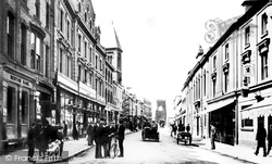 Courtenay Street 1906, Newton Abbot