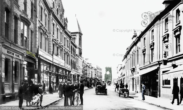 Photo of Newton Abbot, Courtenay Street 1906