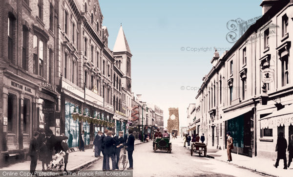 Photo of Newton Abbot, Courtenay Street 1906
