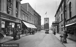 Courtenay Street 1930, Newton Abbot