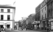 Courtenay Street c.1955, Newton Abbot