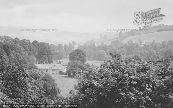 Photo of Newton Abbot, From Bradley Woods 1890