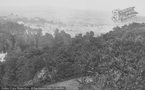 Photo of Newton Abbot, From Bradley Woods 1906