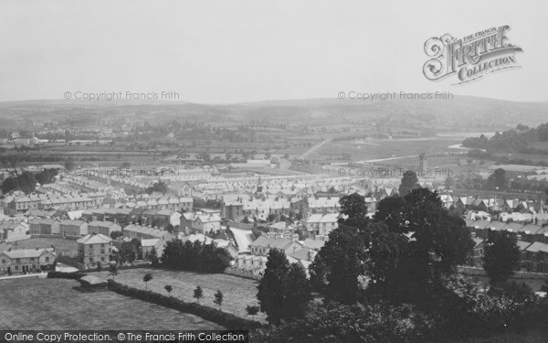 Photo of Newton Abbot, From North East 1890