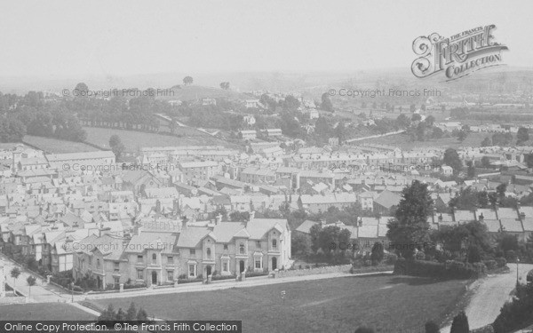 Photo of Newton Abbot, From South 1890