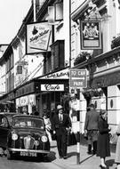 Madge Mellor's Cafe, Queen Street 1954, Newton Abbot