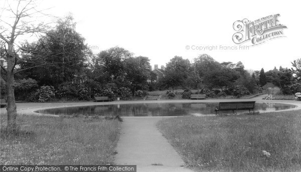 Photo of Newton Abbot, Paddling Pool c.1965