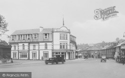 Queen's Hotel From Railway Station 1930, Newton Abbot