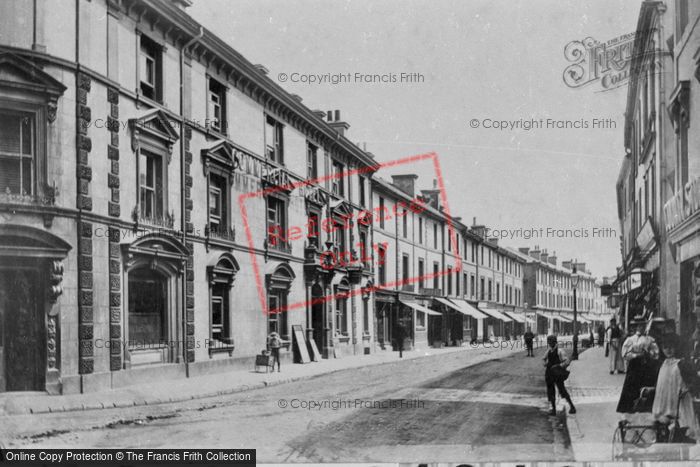 Photo of Newton Abbot, Queen Street 1898