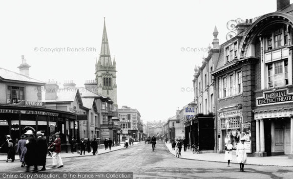 Photo of Newton Abbot, Queen Street 1918