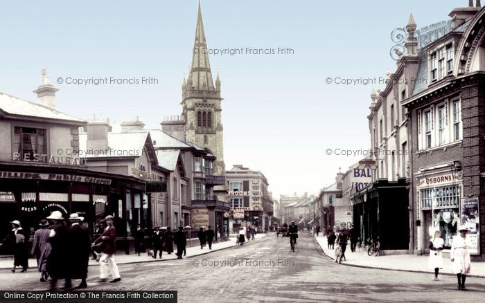 Photo of Newton Abbot, Queen Street 1918