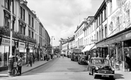 Queen Street c.1955, Newton Abbot