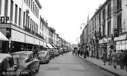 Queen Street c.1955, Newton Abbot
