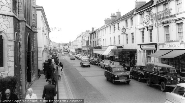 Photo of Newton Abbot, Queen Street c.1965