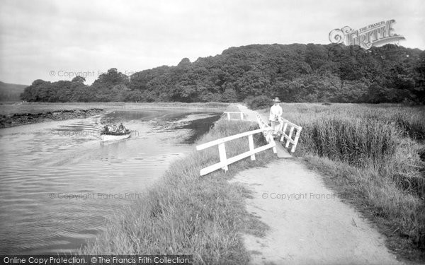 Photo of Newton Abbot, River Teign 1922