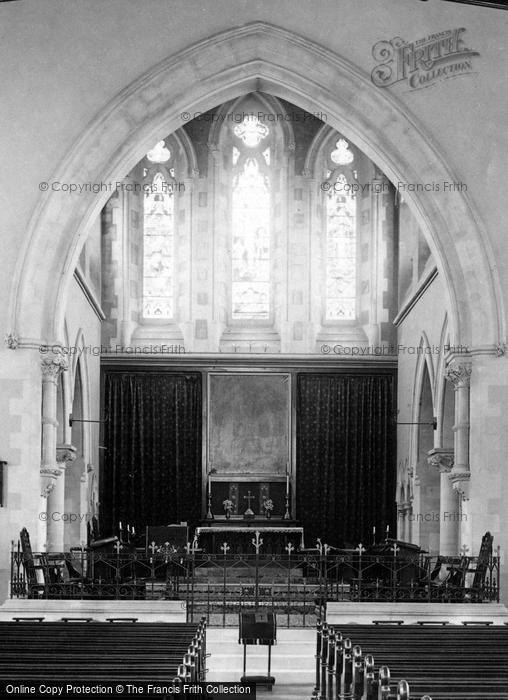 Photo of Newton Abbot, St Leonard's Church Altar 1896