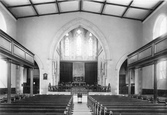 St Leonard's Church Interior 1896, Newton Abbot