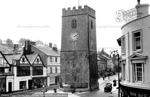 Photo of Newton Abbot, St Leonard's Clock Tower c.1950