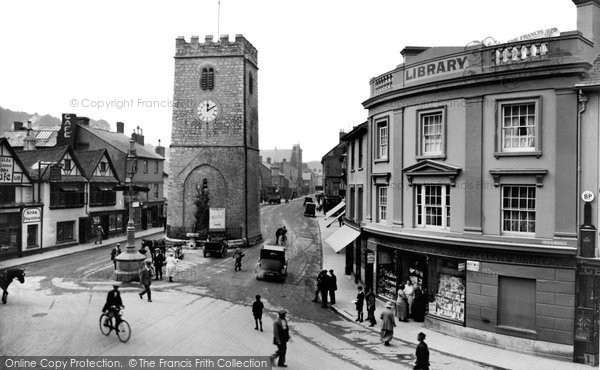 Photo of Newton Abbot, St Leonard's Tower 1924