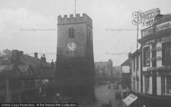 Photo of Newton Abbot, St Leonard's Tower 1938
