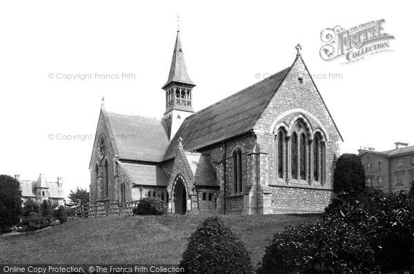 Photo of Newton Abbot, St Paul's Church 1890