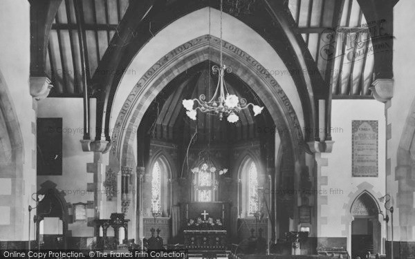 Photo of Newton Abbot, St Paul's Church Interior 1907