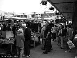 Stalls In Market Walk 2004, Newton Abbot