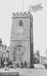 The Clock Tower c.1955, Newton Abbot